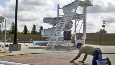 pool cool deck repair