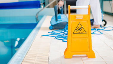 concrete pool deck