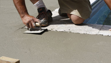 Pool deck repair